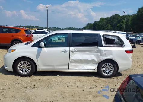 2015 Toyota Sienna Xle Premium 8 Passenger from USA, damaged, VIN 5TDYK3DC4FS585738